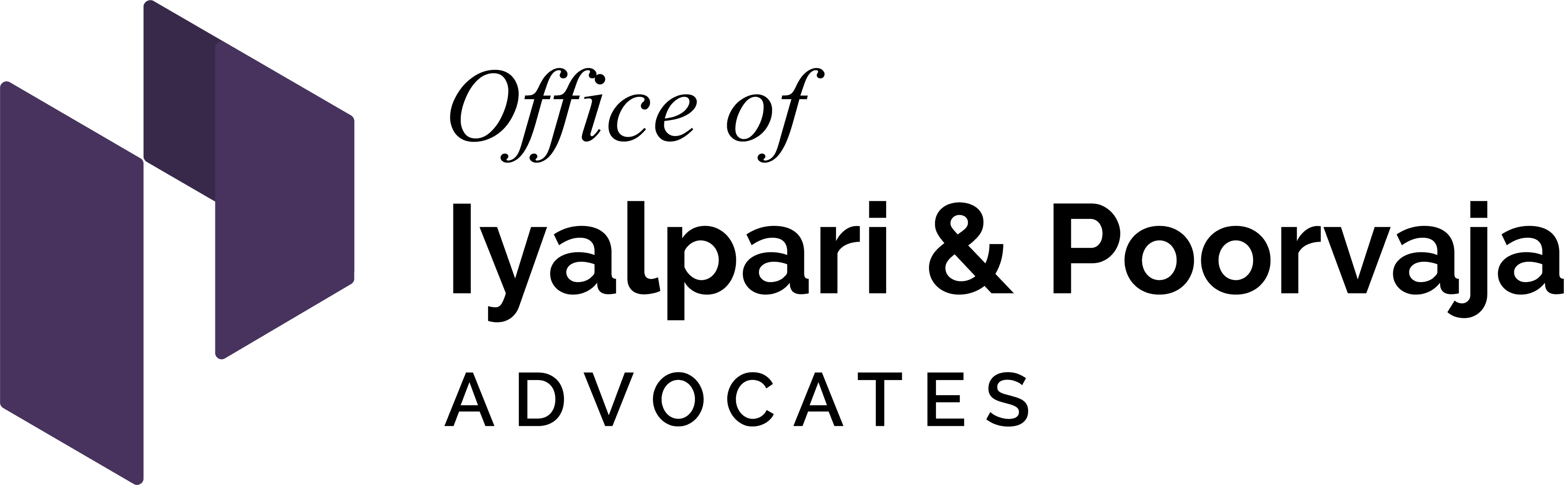 Ofice of Iyalpari and Poorvaja logo